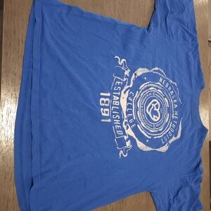 Nebraska Blue Women's Short Sleeve Tee